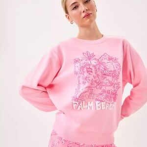 Lilly Pulitzer Ballad Cotton
Sweatshirt Palm Beach Sweatshirt